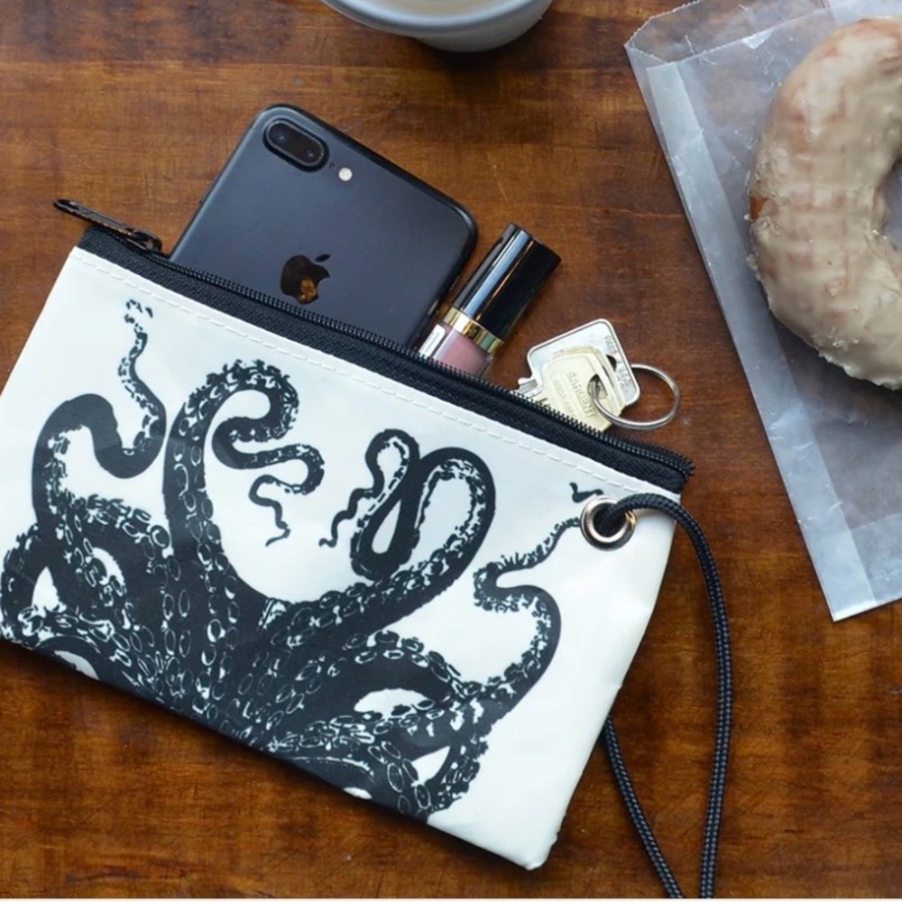 Sea Bags of Maine large wristlet